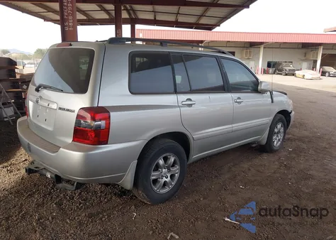 2004 Toyota Highlander V6 z USA, uszkodzony, nr VIN JTEGP21A640039416